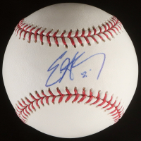 Eric Hosmer Signed OML Baseball (JSA) at PristineAuction.com