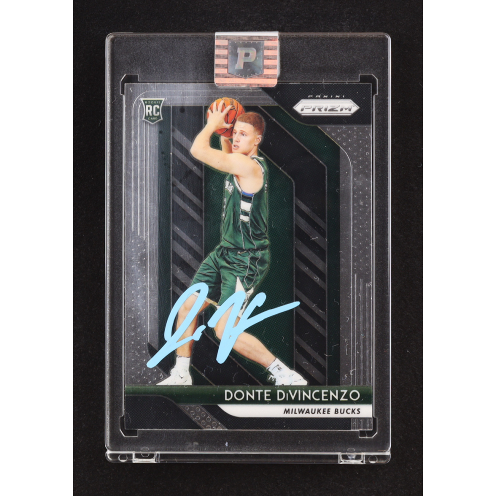 Donte DiVincenzo Signed 2018-19 Panini Prizm #246 RC (PA) at PristineAuction.com