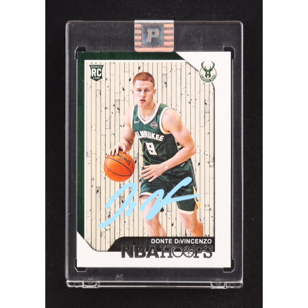 Donte DiVincenzo Signed 2018-19 Hoops #246 RC (PA) at PristineAuction.com