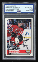 Brendan Morrison Signed 1998-99 UD Choice #120 (PSA Authentic) at PristineAuction.com