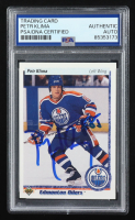 Petr Klima Signed 1990-91 Upper Deck #282 (PSA Authentic) at PristineAuction.com