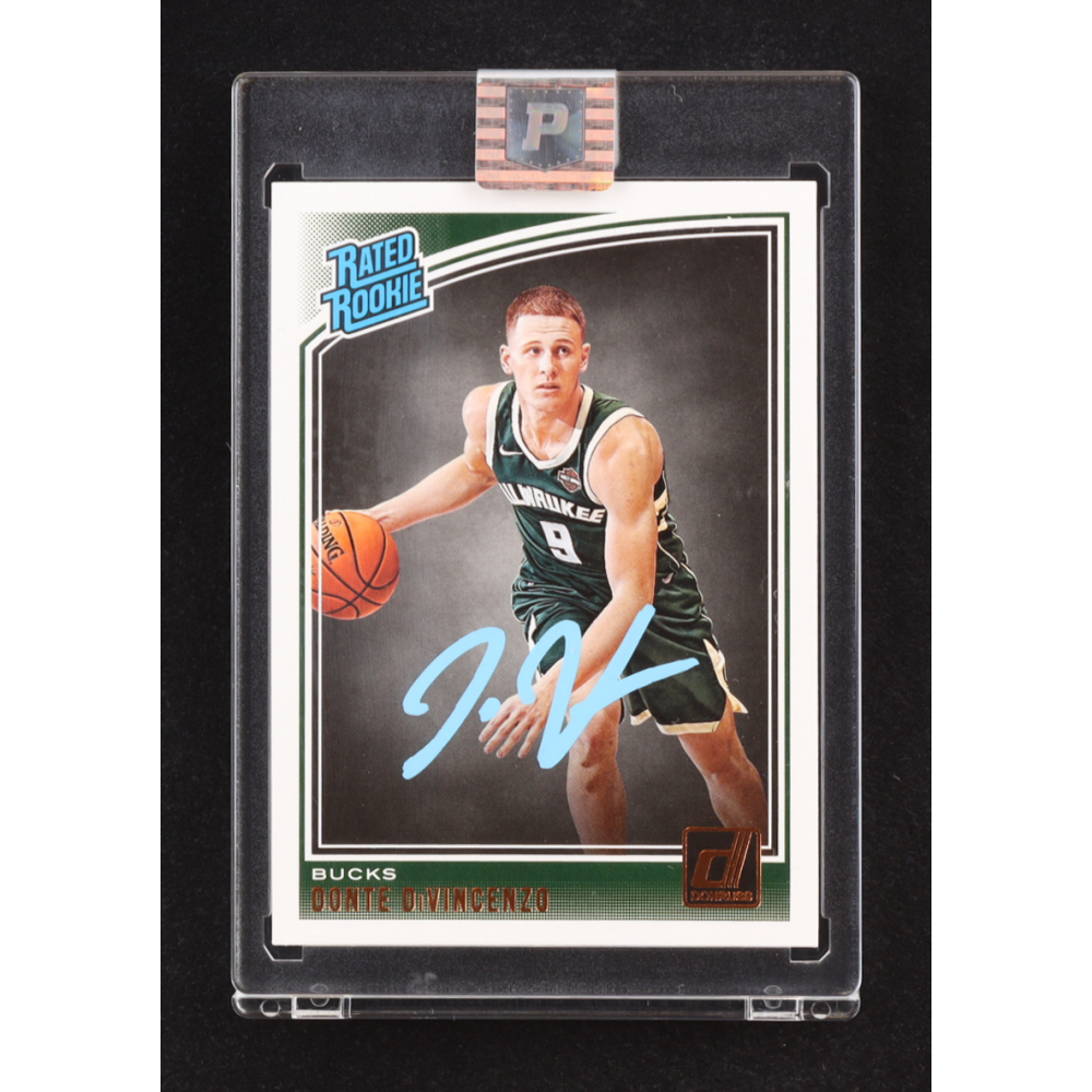 Donte DiVincenzo Signed 2018-19 Donruss #164 RR RC (PA) at PristineAuction.com