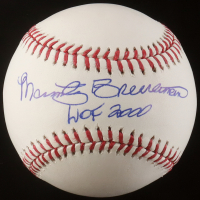 Marty Brennaman Signed OML Baseball Inscribed "HOF 2000" (JSA) at PristineAuction.com