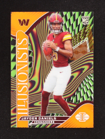 Jayden Daniels 2024 Panini Illusions Illusionists Orange #3 RC at PristineAuction.com