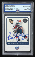 Bob Nystrom Signed 2001-02 Greats of the Game #4 (PSA Authentic) at PristineAuction.com