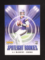 JJ McCarthy 2025 Panini Instant Spotlight Rookies #SR7 RC at PristineAuction.com