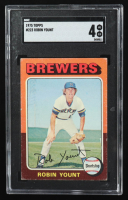 Robin Yount 1975 Topps #223 RC (SGC 4) at PristineAuction.com