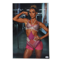 Maxxine Dupri Signed "WWE" 11x17 Photo (ACOA) at PristineAuction.com