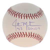 Justin Masterson Signed OML Baseball (JSA) at PristineAuction.com