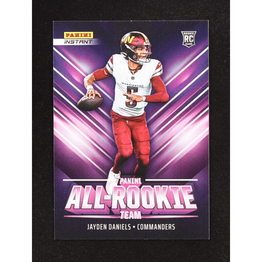 Jayden Daniels 2024 Panini Instant All Rookie Team #PART1 RC at PristineAuction.com