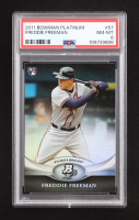 Freddie Freeman 2011 Bowman Platinum #57 RC (PSA 8) at PristineAuction.com