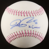 Joe Panik Signed OML Breast Cancer Awareness Logo Baseball Inscribed "K Cancer" (JSA) at PristineAuction.com
