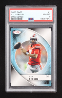CJ Stroud 2023 SAGE HIT #1 RC (PSA 8) at PristineAuction.com