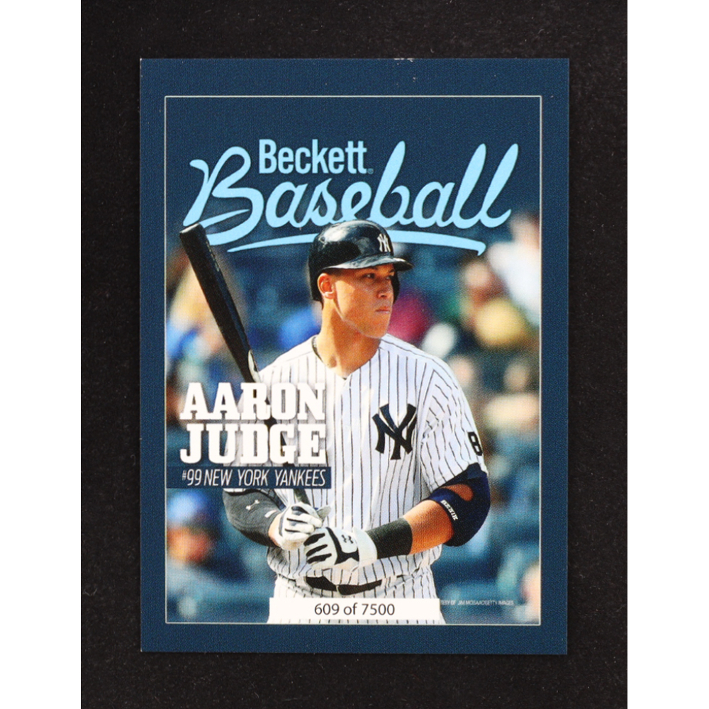 Aaron Judge RC / Mickey Mantle 2017 Beckett Covers National Convention #NNO #609/7500 at PristineAuction.com