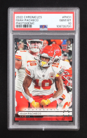 Isiah Pacheco 2022 Panini Chronicles Photogenic #31 RC (PSA 10) at PristineAuction.com