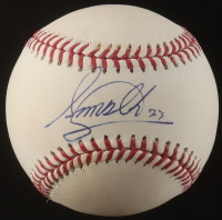 Steven Moya Signed OML Baseball (JSA) at PristineAuction.com