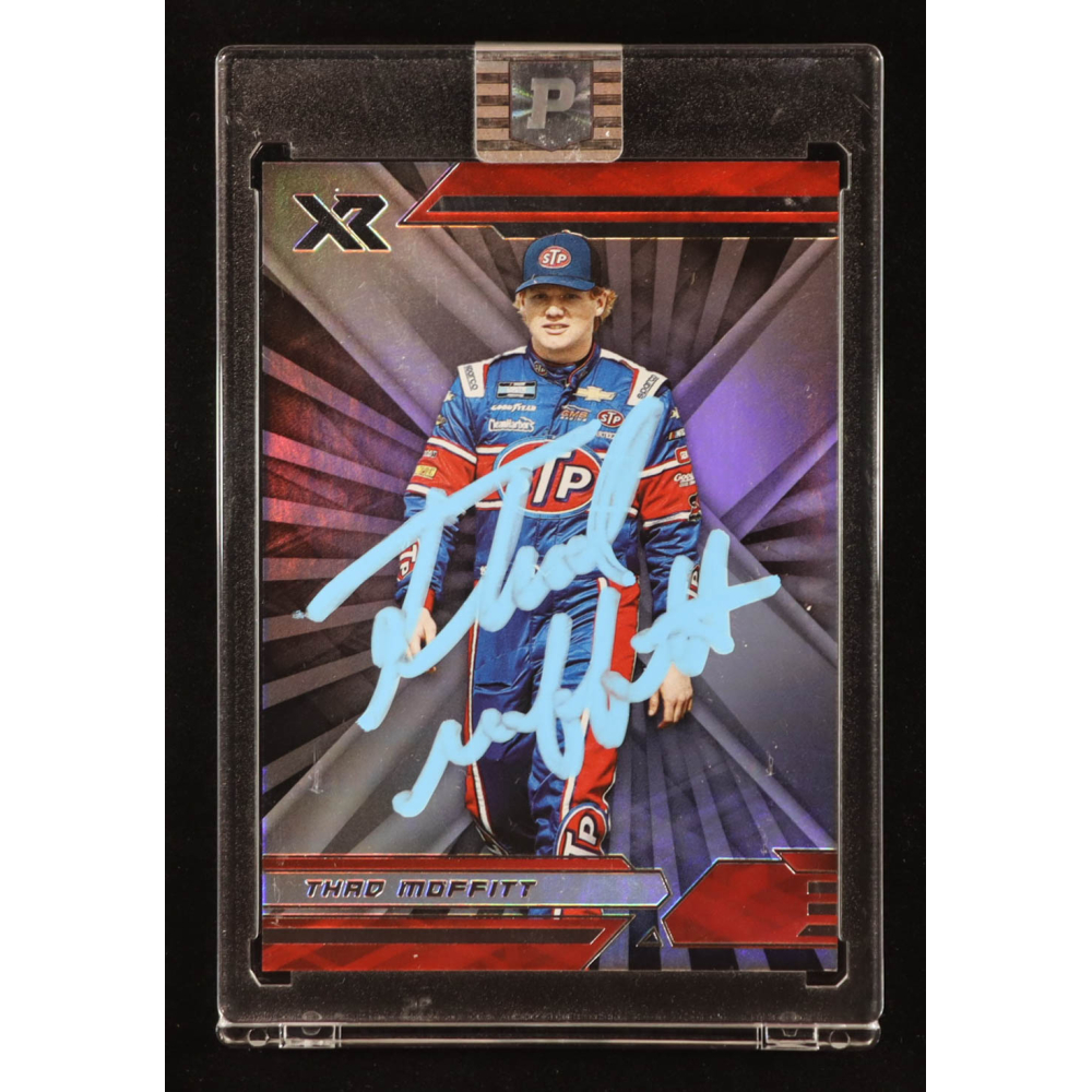 Thad Moffitt Signed 2022 Panini Chronicles XR #7 (PA) at PristineAuction.com