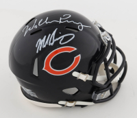 Mike Singletary & William Perry Signed Bears Speed Mini Helmet (JSA) at PristineAuction.com