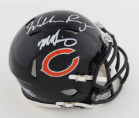 Mike Singletary & William Perry Signed Bears Speed Mini Helmet (JSA) at PristineAuction.com