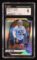 JC Latham 2024 Panini Prizm Prizms Silver #334 RC (CGC 9) at PristineAuction.com