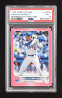 Freddie Freeman 2022 Topps Update Mother's Day Pink #US330 #21/50 (PSA 9) at PristineAuction.com