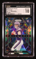 J.J. McCarthy 2024 Panini Prizm Prizmatic Prizms Green #8 RC (CGC 10) at PristineAuction.com