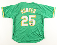 Brent Rooker Signed Jersey (Beckett) at PristineAuction.com