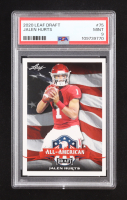 Jalen Hurts 2020 Leaf Draft All-American #75 RC (PSA 9) at PristineAuction.com