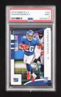 Saquon Barkley 2018 Panini Rookies & Stars #102 RC (PSA 9) at PristineAuction.com