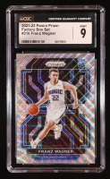 Franz Wagner 2021-22 Panini Prizm Prizms Factory Set Silver Wave #310 RC (CGC 9) at PristineAuction.com