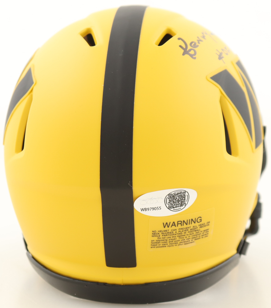 Ken Houston Signed Commanders Rave Alternate Speed Mini Helmet Inscribed "HOF 86" (JSA) at PristineAuction.com Ken Houston Signed Commanders Rave Alternate Speed Mini Helmet Inscribed "HOF 86" (JSA) at PristineAuction.com