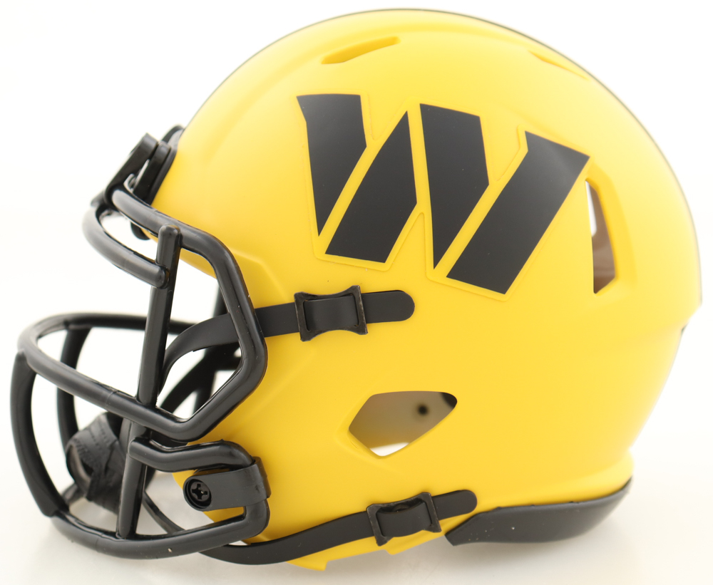 Ken Houston Signed Commanders Rave Alternate Speed Mini Helmet Inscribed "HOF 86" (JSA) at PristineAuction.com Ken Houston Signed Commanders Rave Alternate Speed Mini Helmet Inscribed "HOF 86" (JSA) at PristineAuction.com