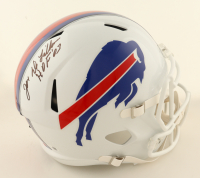 Joe DeLamielleure Signed Bills Full-Size Speed Helmet Inscribed "HOF 03" (JSA) at PristineAuction.com