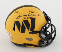 Ken Houston Signed Commanders Rave Alternate Speed Mini Helmet Inscribed "HOF 86" (JSA) at PristineAuction.com