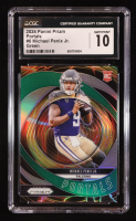 Michael Penix Jr. 2024 Panini Prizm Portals Prizms Green #6 RC (CGC 10) at PristineAuction.com