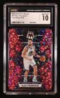 Klay Thompson 2022-23 Panini Mosaic Mosaic Fast Break Pink #34 #03/20 (CGC 10) at PristineAuction.com