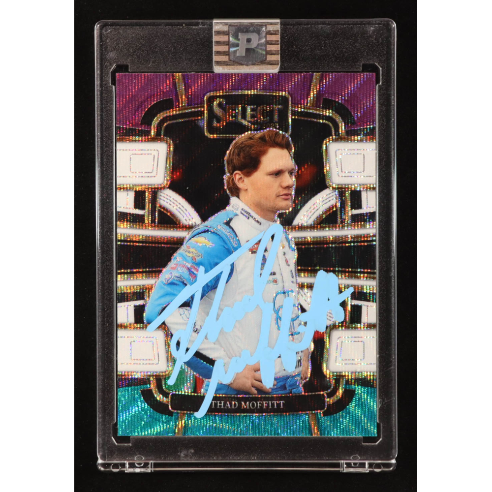 Thad Moffitt Signed 2024 Select Prizms Tri Color #99 (PA) at PristineAuction.com
