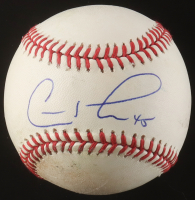 Carlos Lee Signed OML Baseball (JSA) at PristineAuction.com