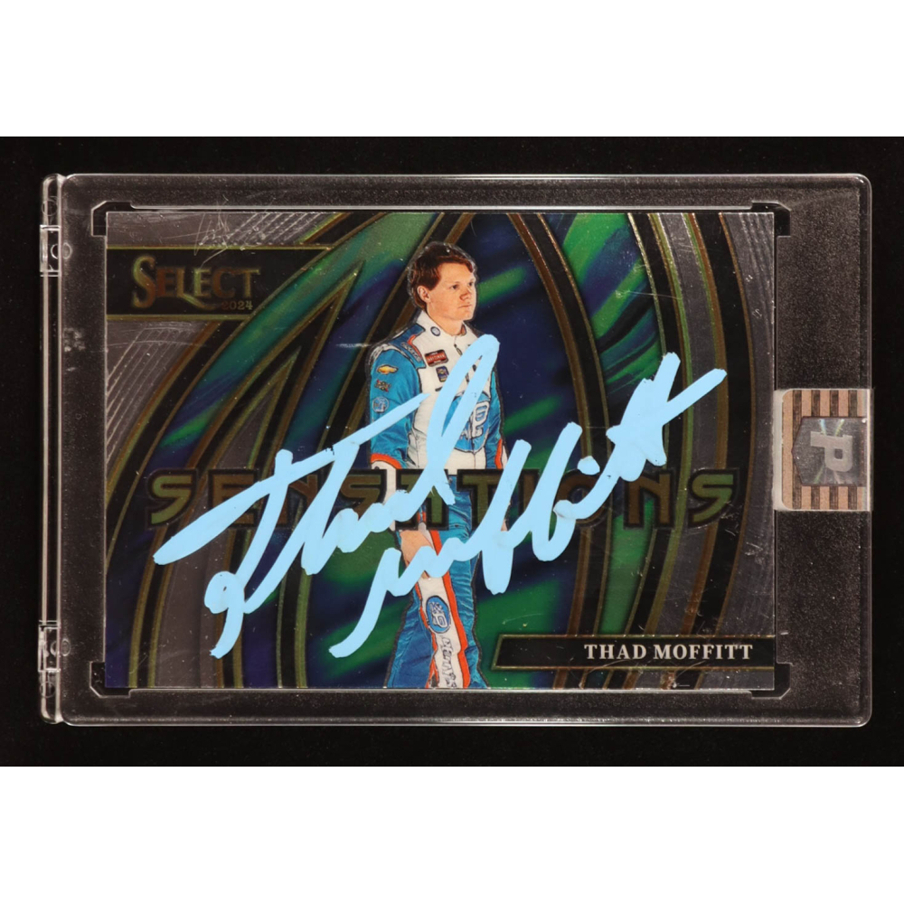 Thad Moffitt Signed 2024 Select Sensations #28 (PA) at PristineAuction.com