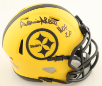 Donnie Shell Signed Steelers Rave Alternate Speed Mini Helmet Inscribed "HOF 20" (JSA) at PristineAuction.com