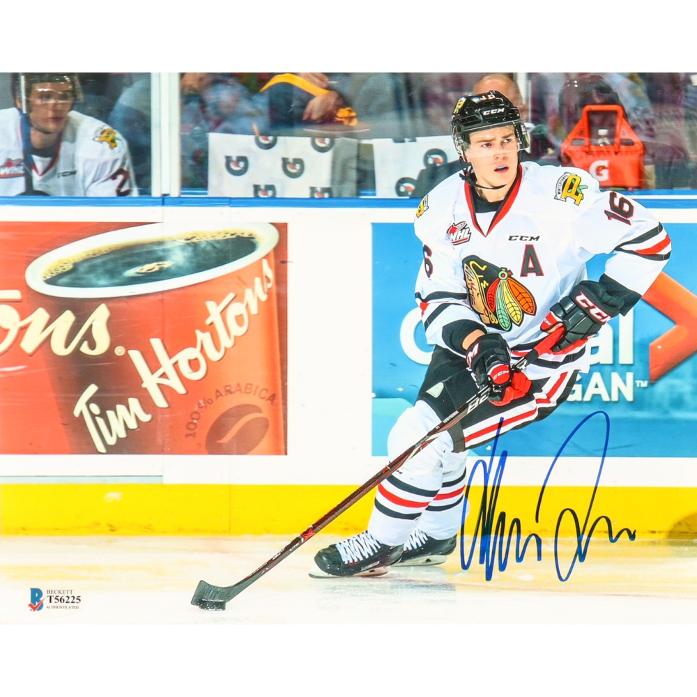 Henri Jokiharju Signed Blackhawks 8x10 Photo (Beckett) at PristineAuction.com