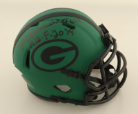 Jerry Kramer Signed Packers Rave Alternate Speed Mini Helmet Inscribed "H.O.F. 2018" (JSA) at PristineAuction.com