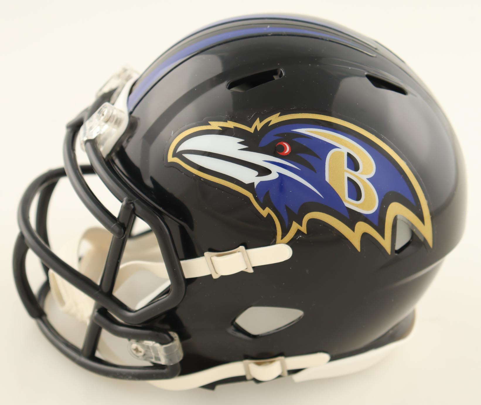Zay Flowers Signed Ravens Speed Mini Helmet (Beckett) at PristineAuction.com Zay Flowers Signed Ravens Speed Mini Helmet (Beckett) at PristineAuction.com