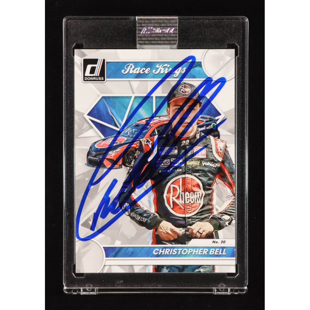 Christopher Bell Signed 2023 Donruss #19 RK (PA) at PristineAuction.com