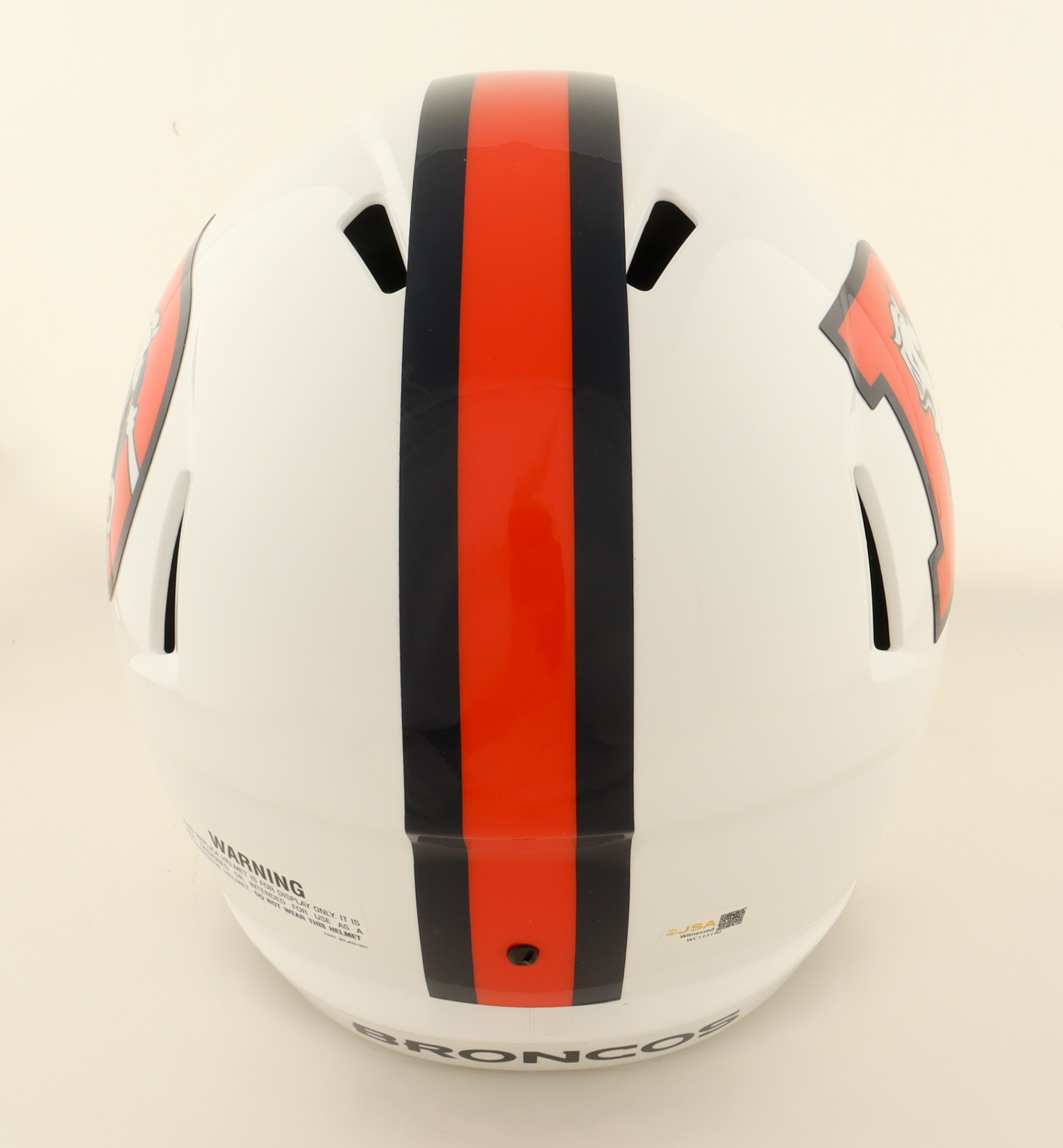 Steve Atwater Signed Broncos Full-Size On-Field Alternate Speed Helmet (JSA) at PristineAuction.com Steve Atwater Signed Broncos Full-Size On-Field Alternate Speed Helmet (JSA) at PristineAuction.com