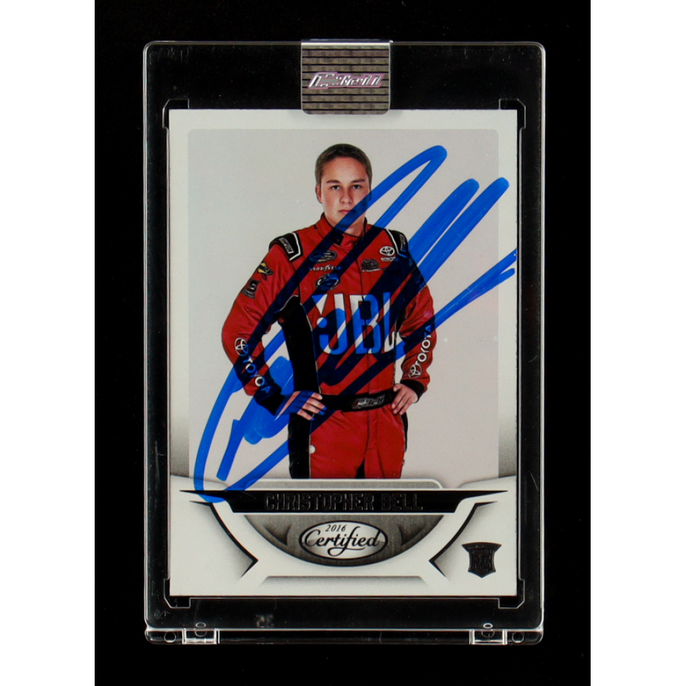 Christopher Bell Signed 2016 Certified #85 RC (PA) at PristineAuction.com