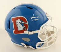 Steve Atwater Signed Broncos Full-Size Throwback Alternate Speed Helmet (JSA) at PristineAuction.com
