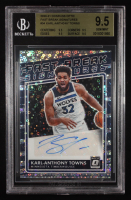 Karl-Anthony Towns 2020-21 Donruss Optic Fast Break Signatures #34 (BGS 9.5) at PristineAuction.com