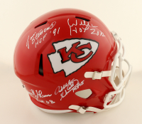Chiefs Full-Size Speed Helmet Signed By (4) with Jan Stenerud, Willie Roaf, Will Shields & Emmitt Thomas with Multiple Inscriptions  (JSA) at PristineAuction.com