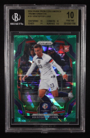 Kristoffer Lund 2024 Panini Prizm Copa America Prizms Green Ice #151 (BGS 10) at PristineAuction.com
